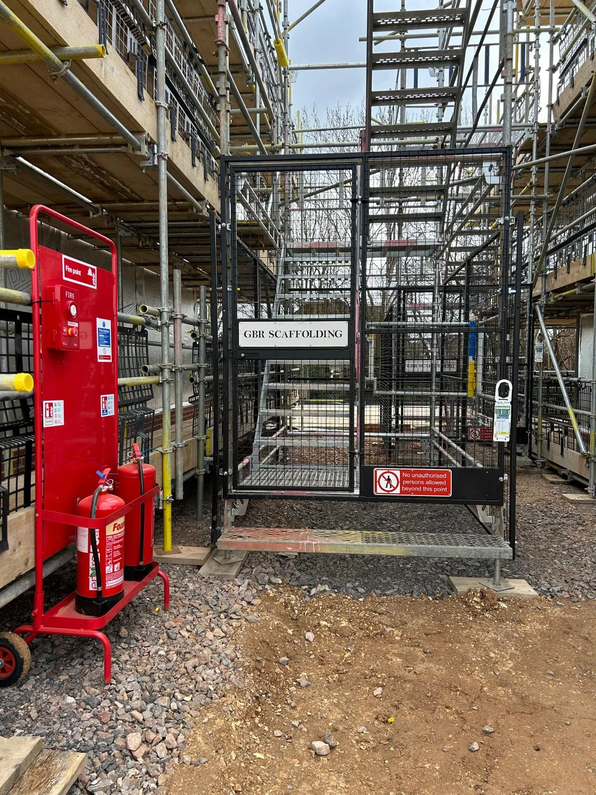 A GBR Scaffolding project