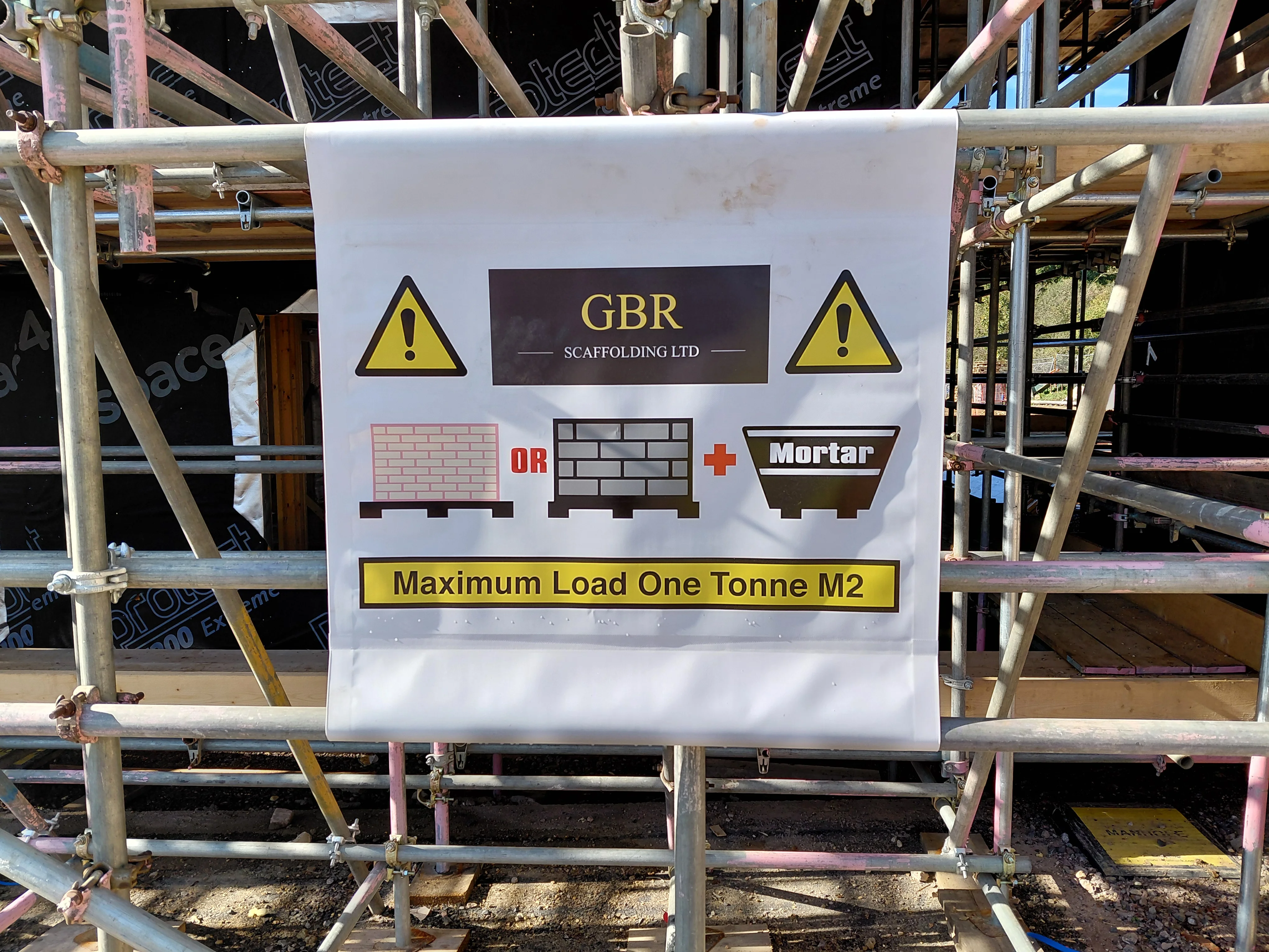 A GBR Scaffolding project